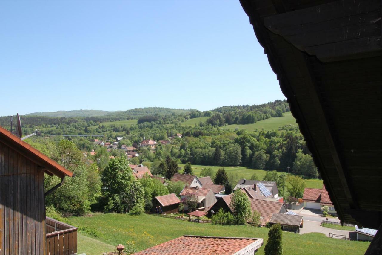 Ferienwohnung Abersfelder Mit Balkon Wildflecken Eksteriør billede